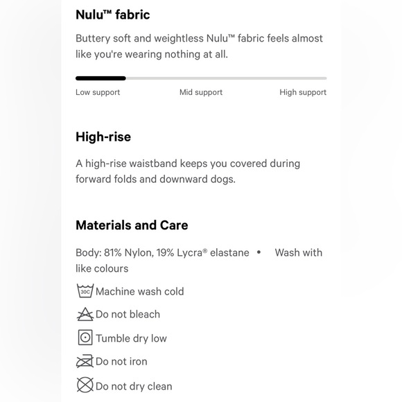 Lululemon Align High-Rise Shorts 6” Black - Picture 5 of 8